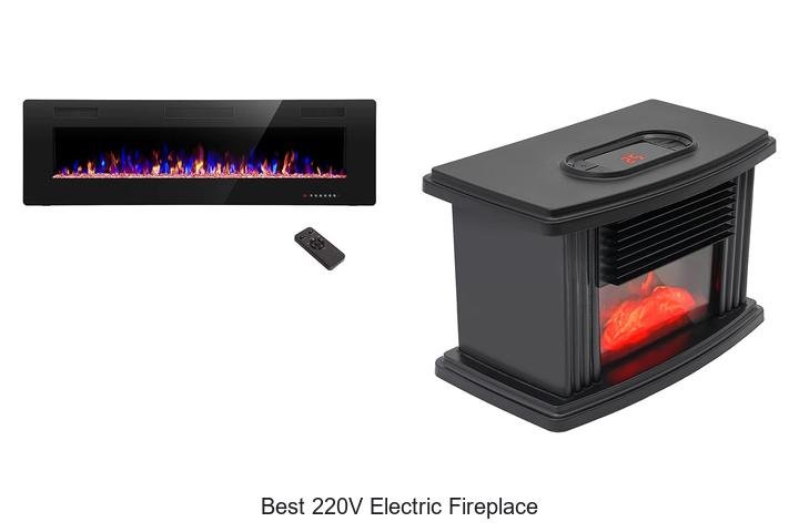 best 220v electric fireplace