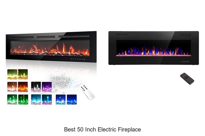 best 50 inch electric fireplace