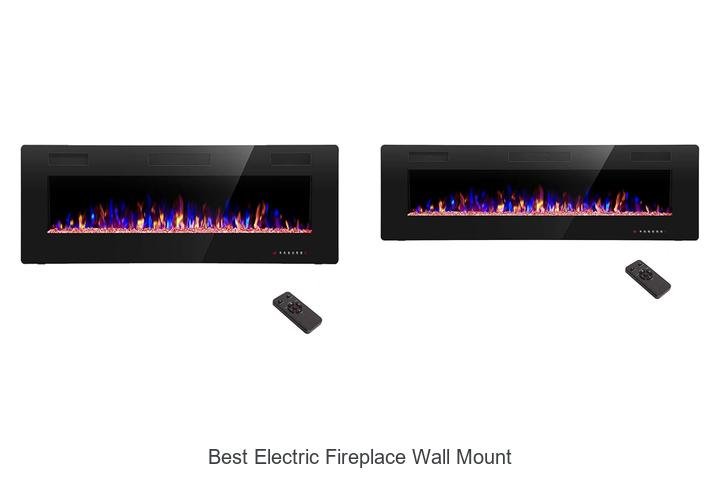 best electric fireplace wall mount