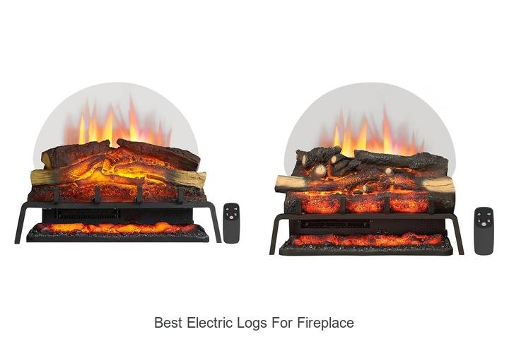 best electric logs for fireplace
