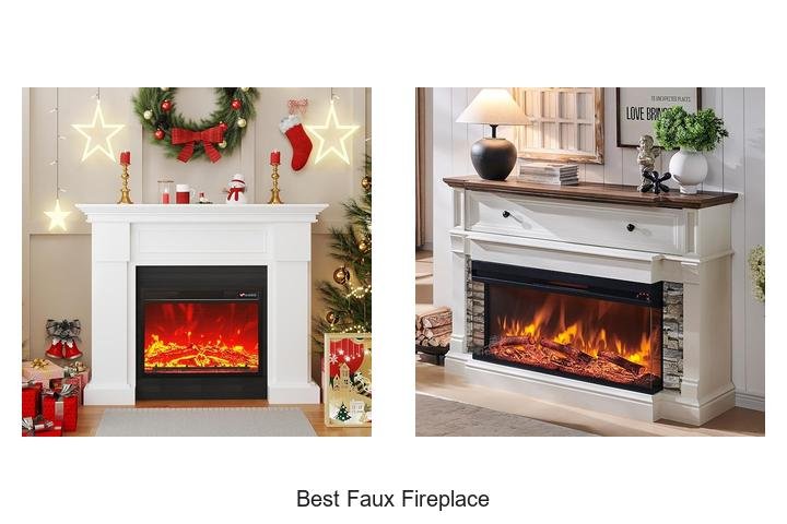 best faux fireplace