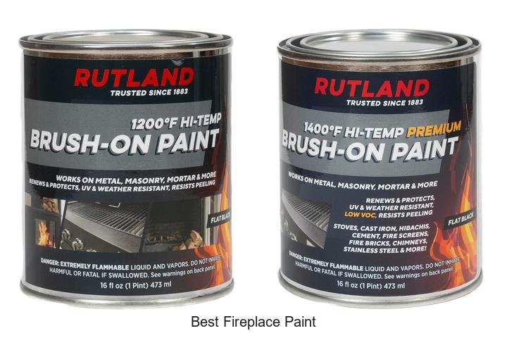 best fireplace paint