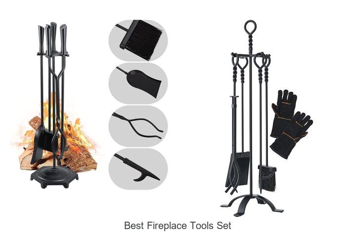 best fireplace tools set