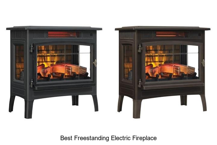 best freestanding electric fireplace
