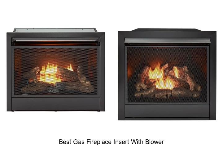 best gas fireplace insert with blower