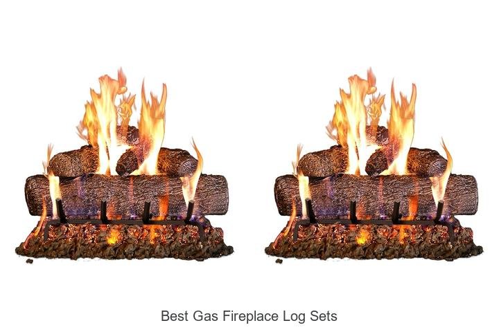 best gas fireplace log sets