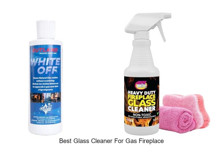 best glass cleaner for gas fireplace