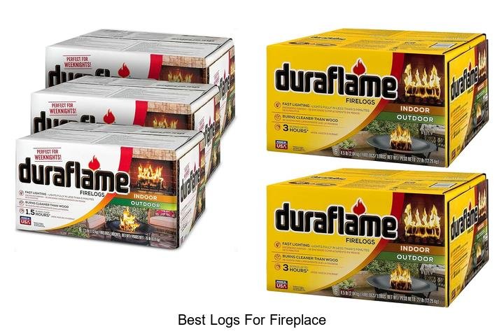 best logs for fireplace