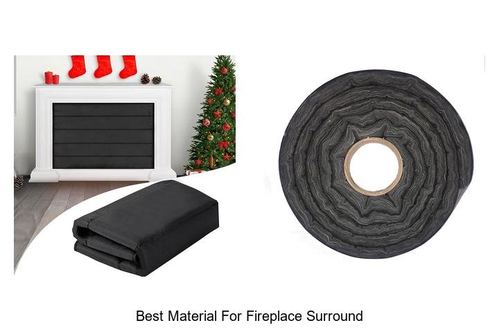 best material for fireplace surround