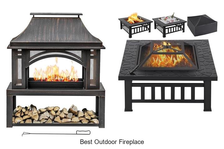 best outdoor fireplace