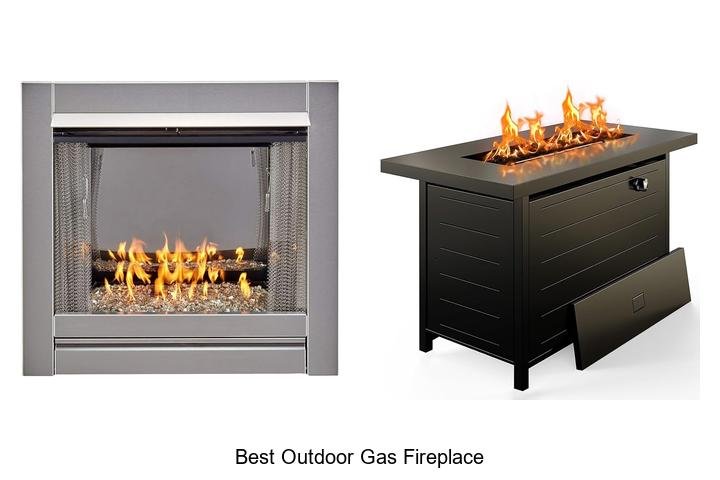 best outdoor gas fireplace