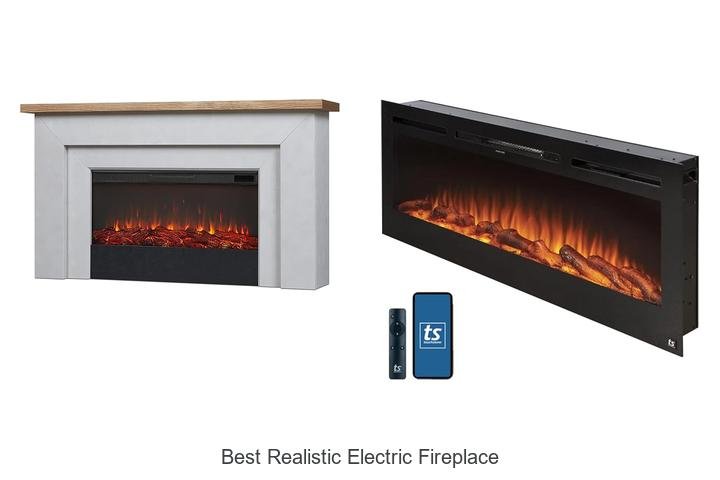 best realistic electric fireplace