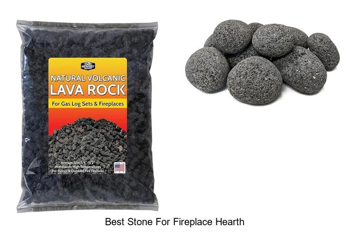 best stone for fireplace hearth