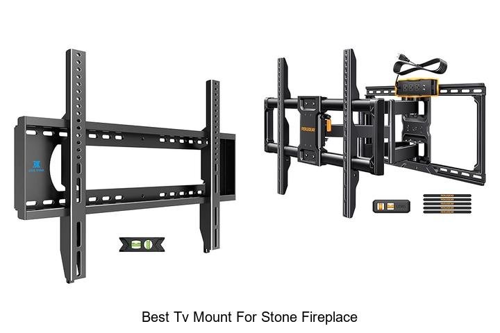 best tv mount for stone fireplace