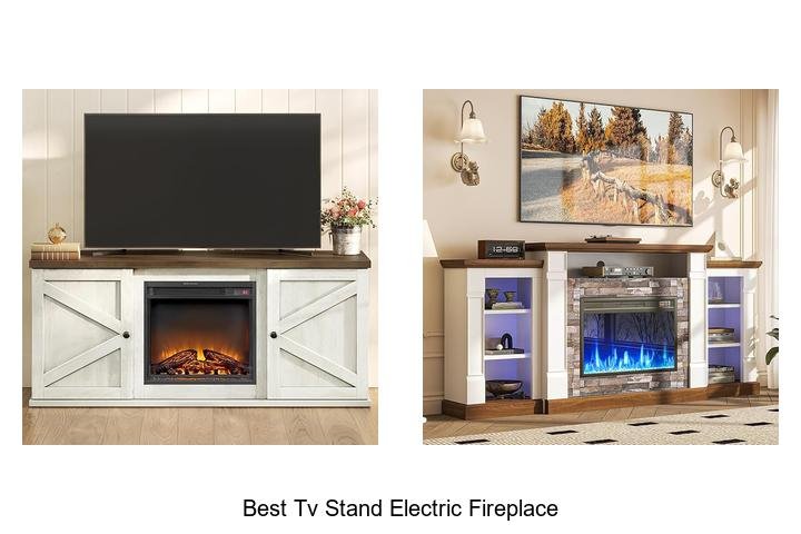 best tv stand electric fireplace