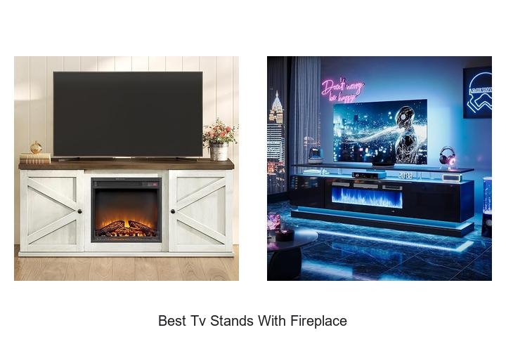 best tv stands with fireplace