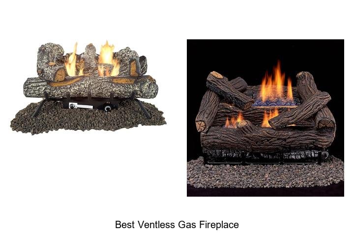 best ventless gas fireplace