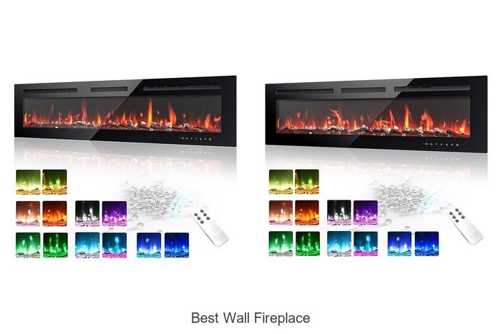 best wall fireplace