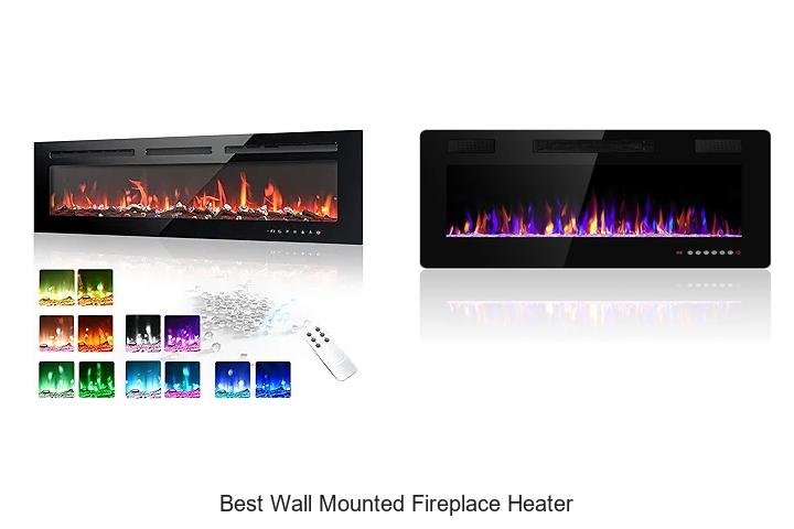 best wall mounted fireplace heater