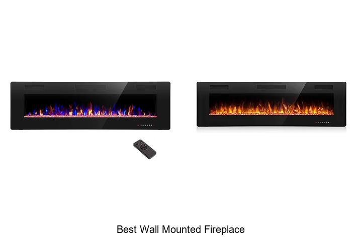best wall mounted fireplace