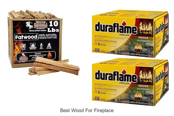 best wood for fireplace