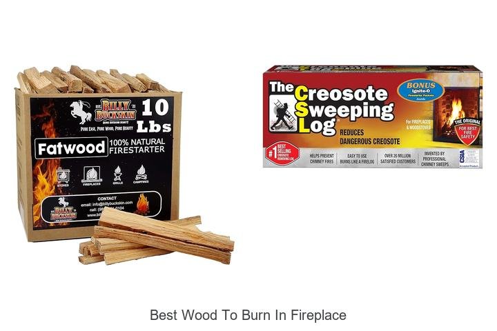 best wood to burn in fireplace